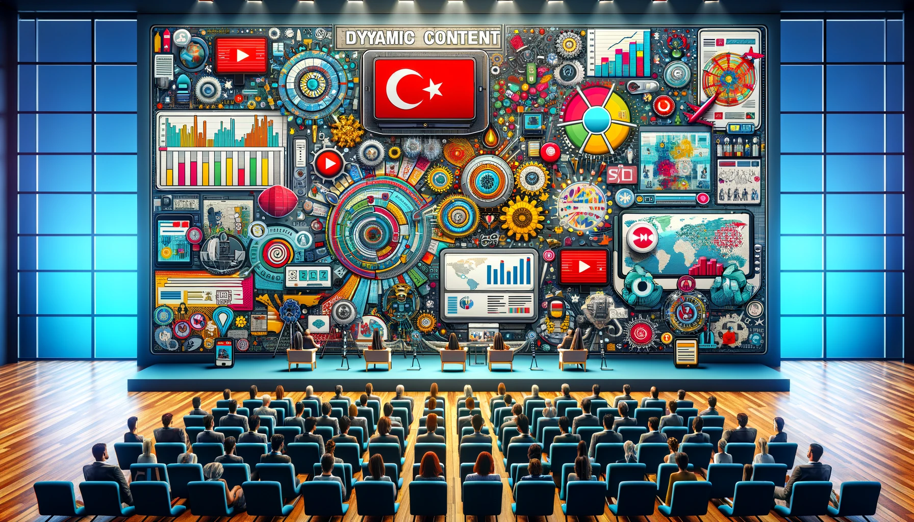 The preferences of Turkish audiences towards dynamic content.